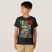 T-shirt Team High School Monster Truck Dinosaur Boys (Devant entier)