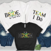 T-shirt Team I Do Jamaican Flag Mariage Bachelorette Party