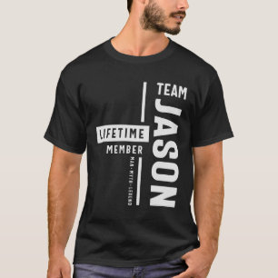 T-shirt Team Jason Lifetime Membre Funny Nom Jason