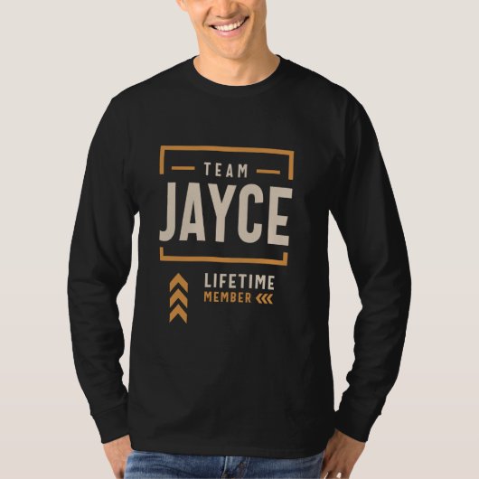 T-shirt Team Jayce Lifetime Membre Funny Nom Jayce (Devant)