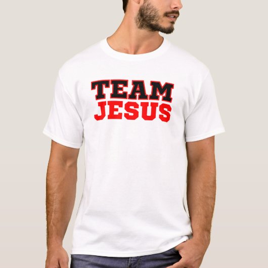 T-shirt Team Jesus Christian Faith (Devant)