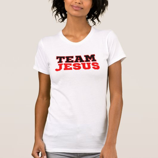 T-shirt Team Jesus Christian Faith (Devant)