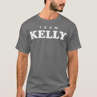 T-shirt Team Kelly Personalized Surname Bride Groom Family