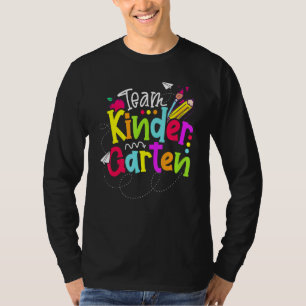 T-shirt Team Kinder Garten Bonjour Premier Jour De L'École