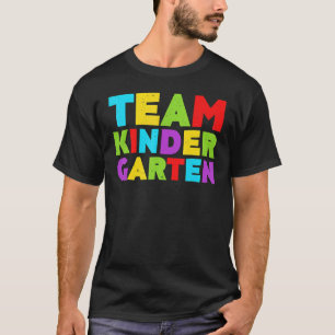 T-shirt Team Kindergarten Retour À L'École