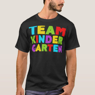 T-shirt Team Kindergarten Retour À L'École