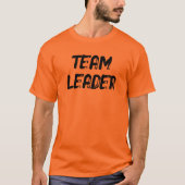 T-shirt TEAM LEADER (front AND back) (Devant)