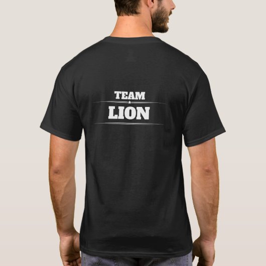 T-SHIRT TEAM LION REVERS (Dos)