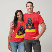 T-shirt Team Ma Verstappen Racing F1 Car Formula One frien (Unisexe)