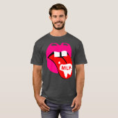 T-shirt Team Milk Udderly Fabulous Gay Drag Queen (Devant entier)