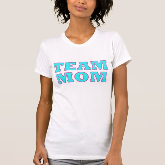 T-shirt "TEAM MOM" (Devant)
