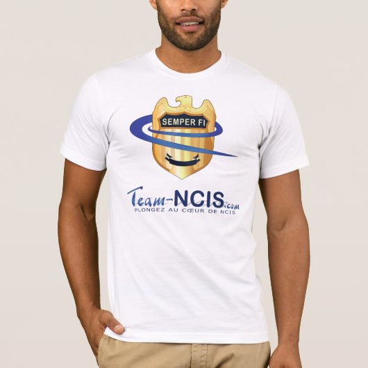 T-shirt Team-NCIS.com LOGO (Devant)