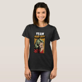 T-shirt Team Night Shift Adventures in the Dark (Devant entier)