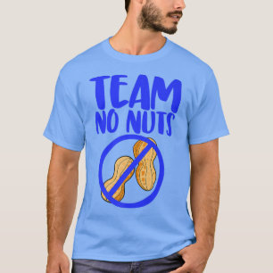 T-shirt Team No Nuts Drôle Genre Revela