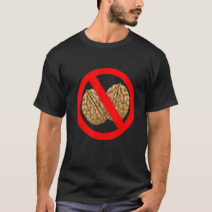 T-shirt Team No Nuts Peanuts Tasty Women Foodie Love 2