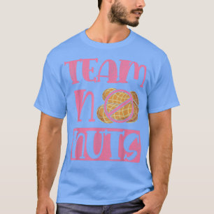 T-shirt Team No Nuts Team Girl Baby shower Baby Party Gend