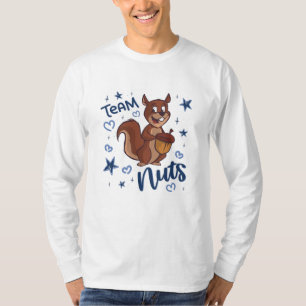 T-shirt Team Nuts Genre Revey Party Blue Boy