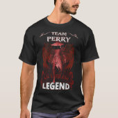 T-shirt Team PERRY - Une LÉGENDE infinie (Devant)