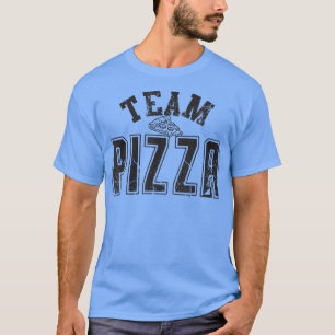 T-shirt Team Pizza appariement J'aime les amateurs de pizz