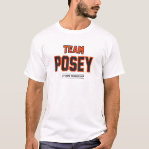 T-shirt Team Posey Gift Fiers Nom de famille Nom de famill