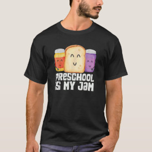 T-shirt Team Preschool Is My Jam Rainbow Pre K Teacher Stu