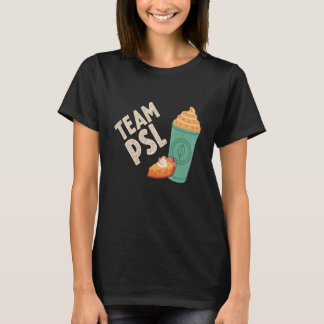 T-shirt Team Pumpkin Spice Latte Fall Autumn Family Thanks