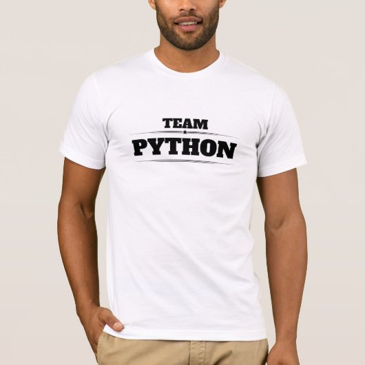 T-SHIRT TEAM PYTHON (Devant)