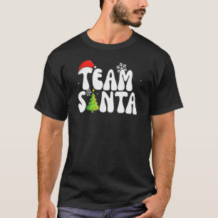 T-shirt Team Santa Family Group Matching Christmas Pajama 