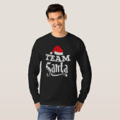 T-shirt Team Santa Family Group Matching Christmas Pajama  (Devant entier)
