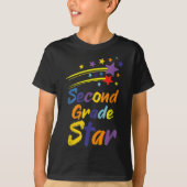 T-shirt Team Second 2nd Grade Back To School Student Teach (Devant)
