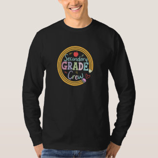 T-shirt Team Secondary Crew Back To School Kids Teacher  