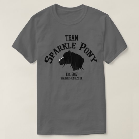 T-shirt Team Sparkle Pony (Design devant)