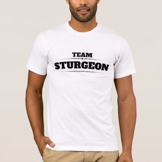 T-SHIRT TEAM STURGEON (Devant)