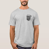 T-shirt Team Tee (Noir et Argent) (Devant)