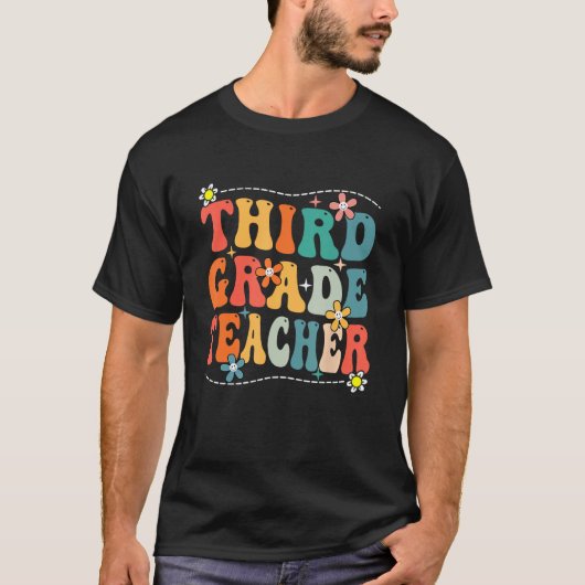 T-shirt Team Third Grade 3rd Grade Teacher Back To School (Devant)