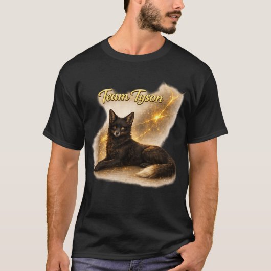 T-shirt Team Tyson le Renard (Devant)