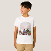 T-shirt Team Virtupets Space Station Group (Devant entier)