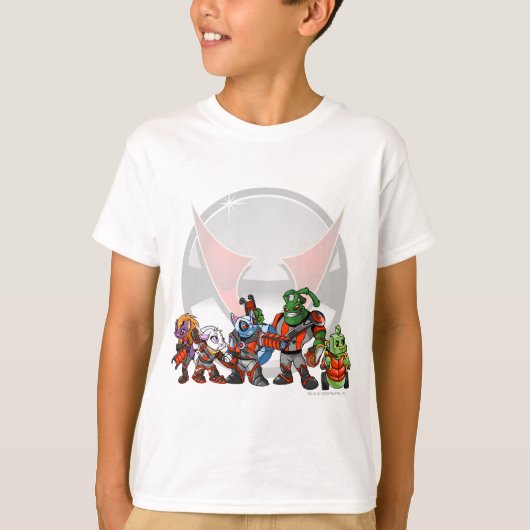 T-shirt Team Virtupets Space Station Group (Devant)