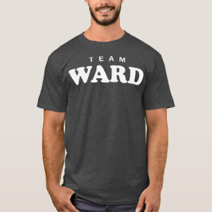 T-shirt Team Ward Nom de famille personnalisé Mariée Groom