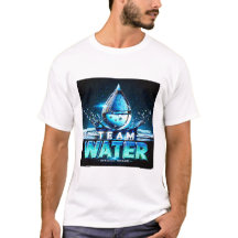 T-shirt Team Water Challenge | MrBeast TW inspiré