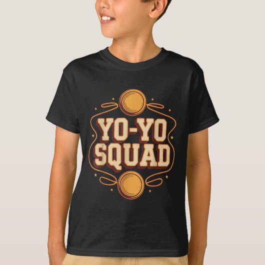 T-shirt Team Yoyo Player Squad Yo-yo (Devant)