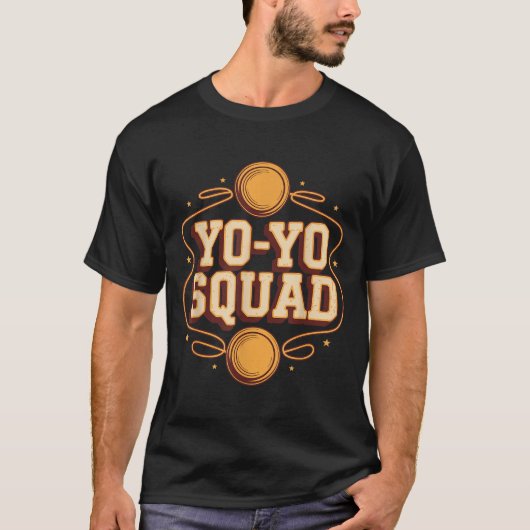 T-shirt Team Yoyo Player Squad Yo-yo (Devant)