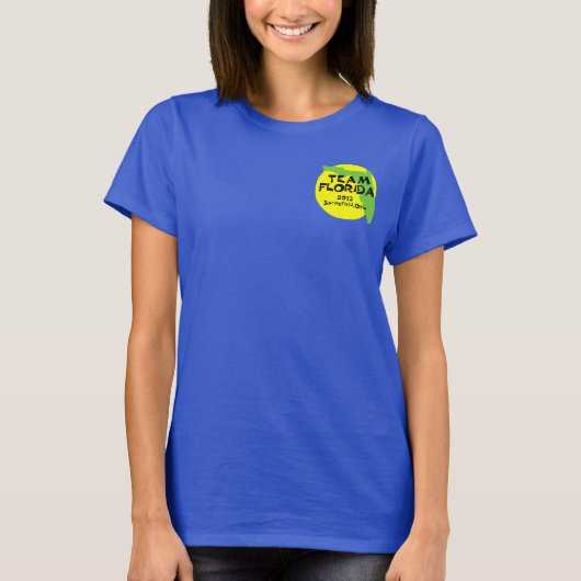 T-shirt TeamFlorida-Pam Smyth (Devant)