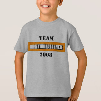 T-shirt teamfreedmawhitjacklogo, Team, 2008