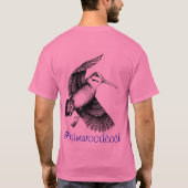 T-shirt #teamwoodcock (Dos)