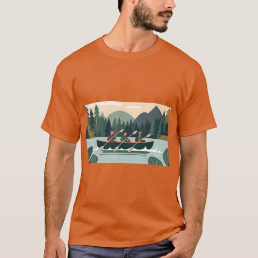 T-Shirt 'Teamwork Makes the Dream Work' (Voorkant)