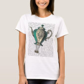 T-shirt Teapot volant 1 Vert et Jaune (Devant)