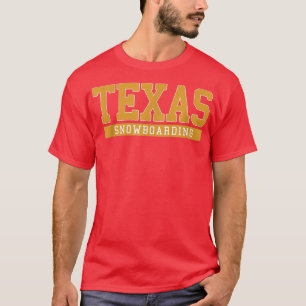 T-shirt Teas Snowboarding 