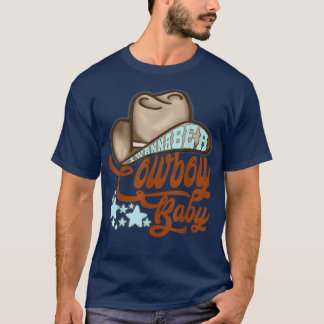 T-shirt Teas Western I wanna be A Cowgirl Baby Rodeo Cowbo