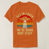 T-shirt Tech Support IT Computer Geek Funny Root Linux pou (Design devant)